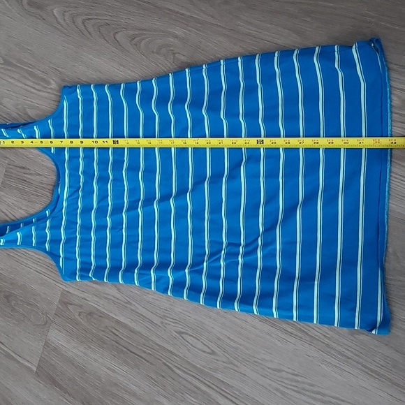 Mossimo Blue and White Striped Sleeveless Dress Medium - Picture 8 of 8